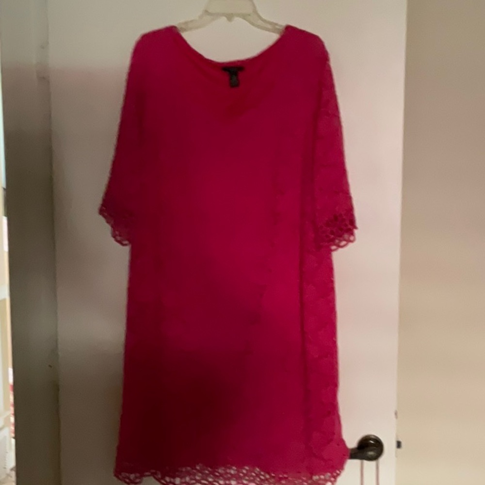 Alfani Hot pink dress